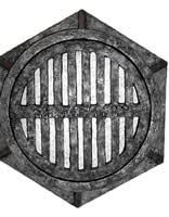Blue Lit Grate  - 1998