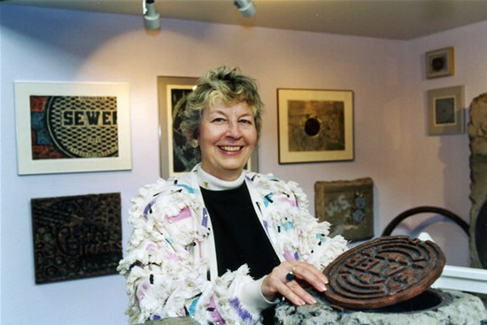 Bobbi Mastrangelo’s “Grate Works” Exhibit at Baltimore Public Works Museum in 1996